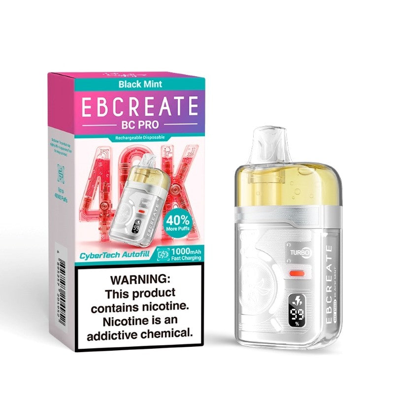 EB Create BC Pro 40K Puffs Disposable Vape Device - 5ct.