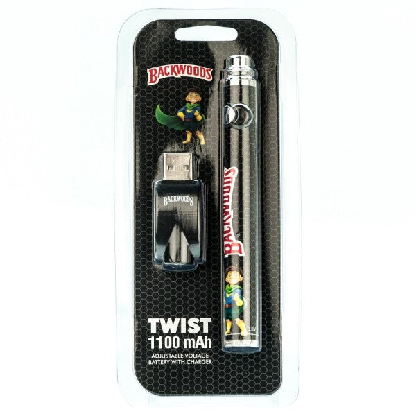 Backwoods Battery Pen 1100Mah Twist Wholesale