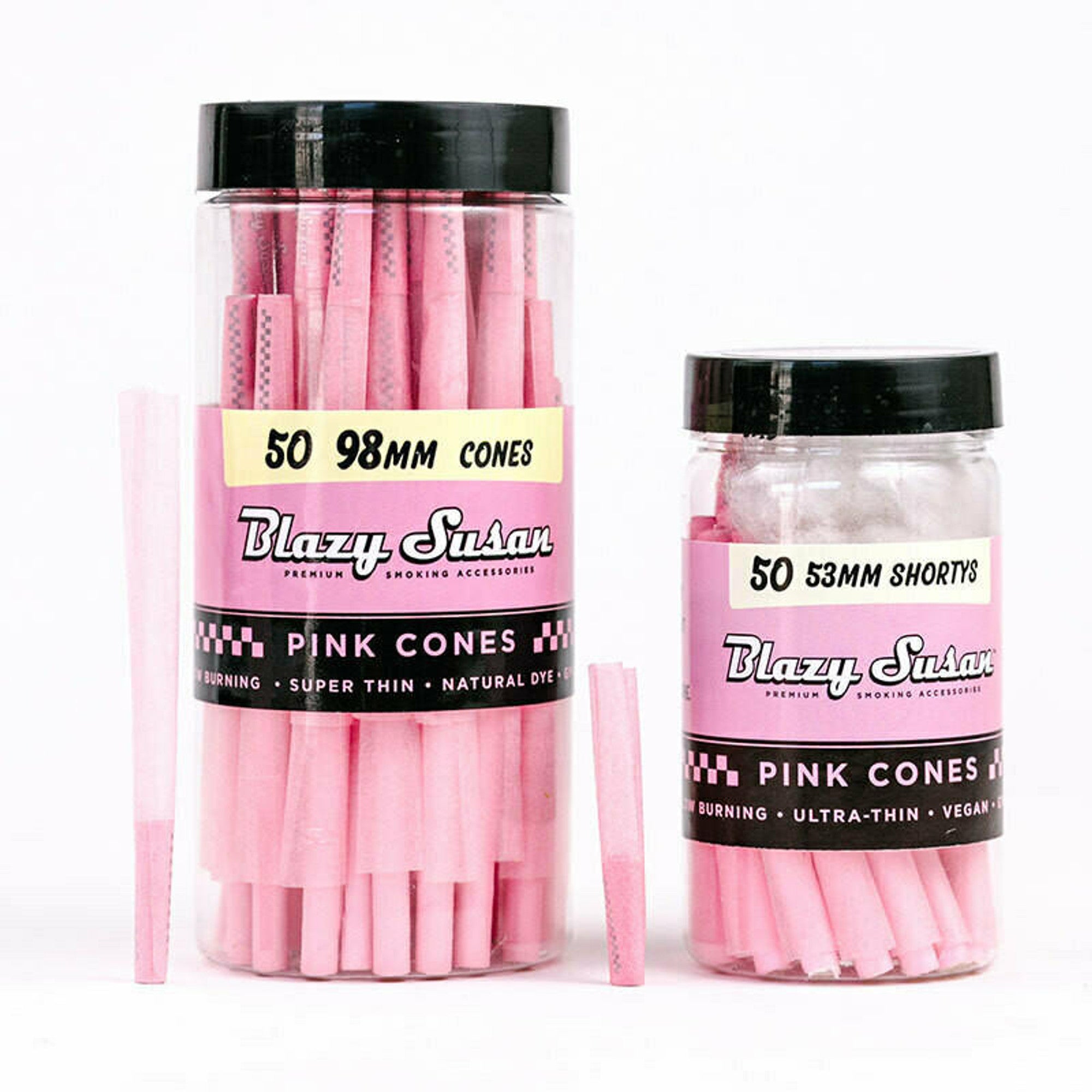 Blazy Susan Shorty Pre-Rolled Cones Wholesale – 1 Jar / 50pcs