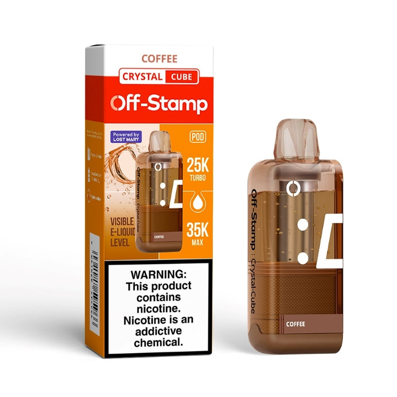 Off-Stamp Crystal-Cube Pod 35K Puffs - 5ct.