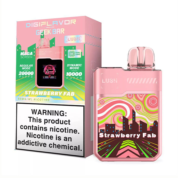 Digiflavor Geek Bar LUSH 20000 Puffs - 5ct