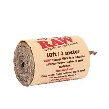 RAW Hemp Wick 10ft / 3 meters
