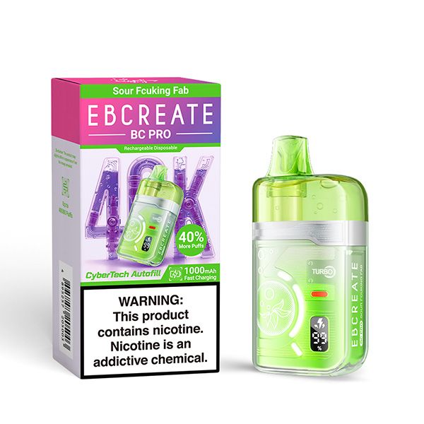 EB Create BC Pro 40K Puffs Disposable Vape Device - 5ct.