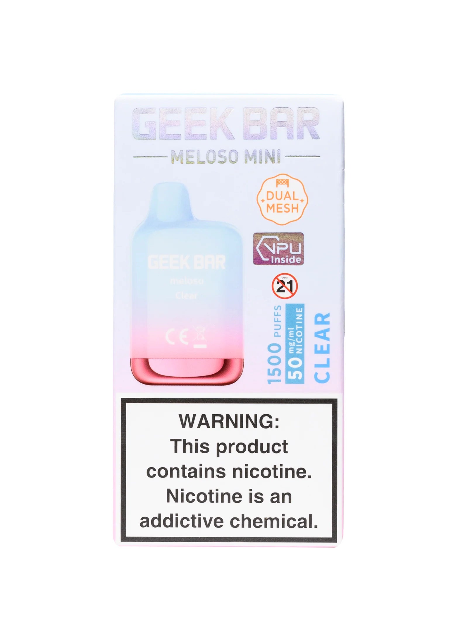 Geek Bar Meloso Mini 1500 Puffs - 10ct.