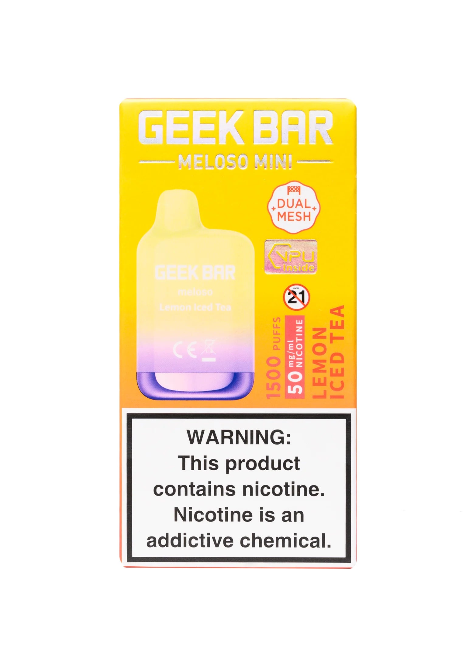 Geek Bar Meloso Mini 1500 Puffs - 10ct.