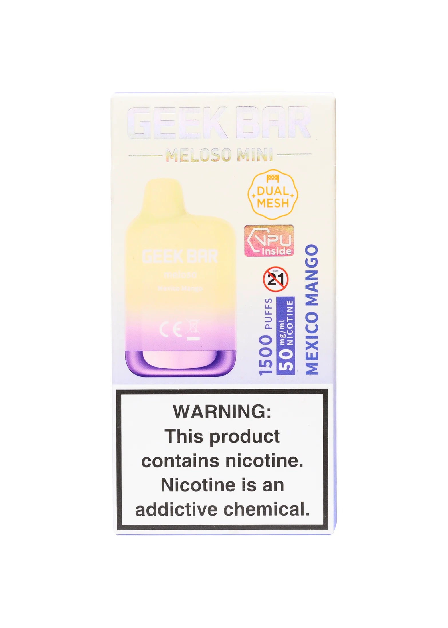 Geek Bar Meloso Mini 1500 Puffs - 10ct.