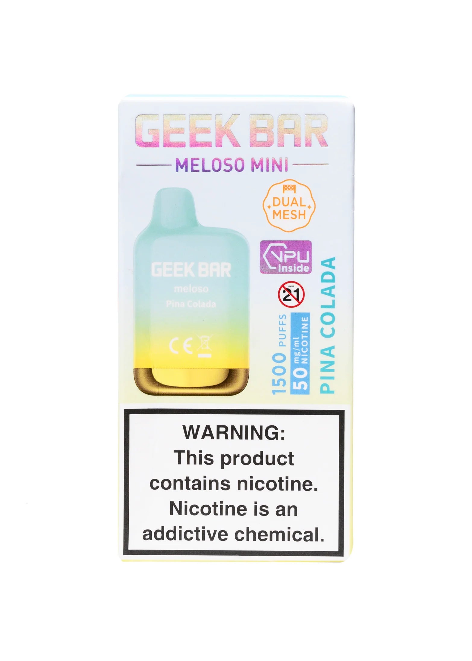 Geek Bar Meloso Mini 1500 Puffs - 10ct.