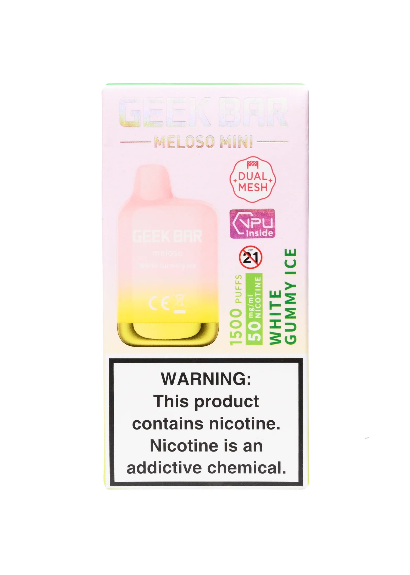 Geek Bar Meloso Mini 1500 Puffs - 10ct.