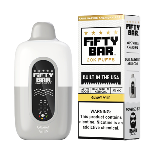Fifty Bar 20k Puffs -1 Pack/5pcs