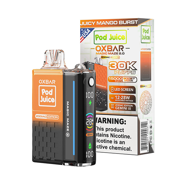 OXBAR Magic Maze 2.0 Zodiac Edition 30K Vape - 5ct
