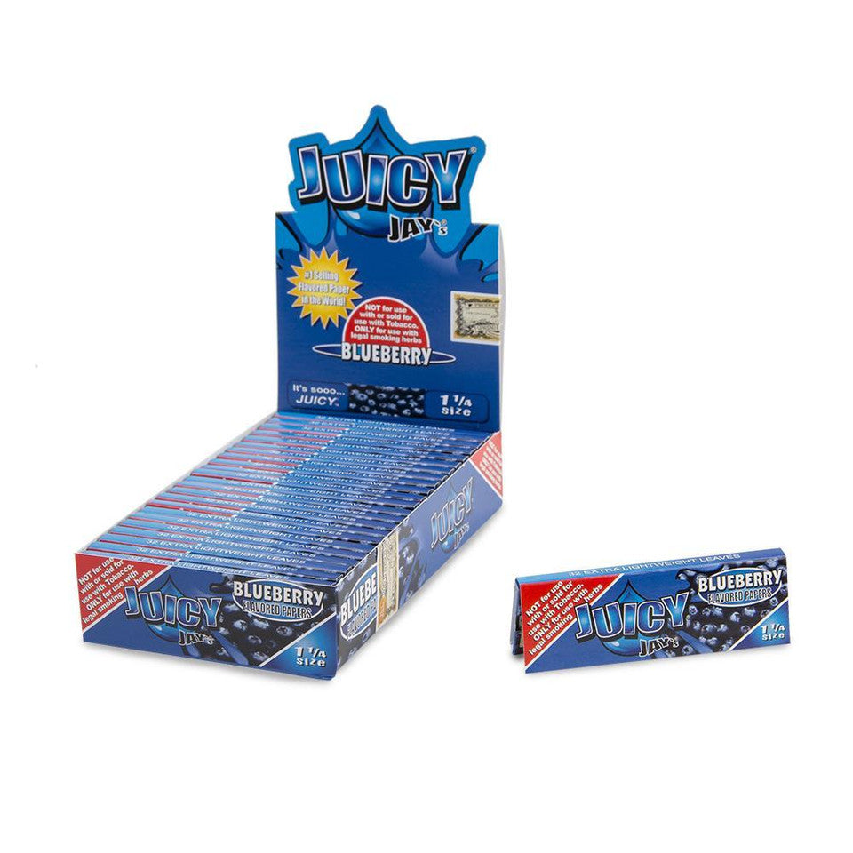 Juicy Jay’s 1 ¼ Flavored Rolling Papers Wholesale – 1 Box/ 24ct