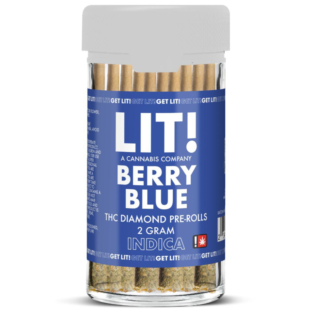 LIT THC Diamond Infused 2g Pre-Rolls - 10ct