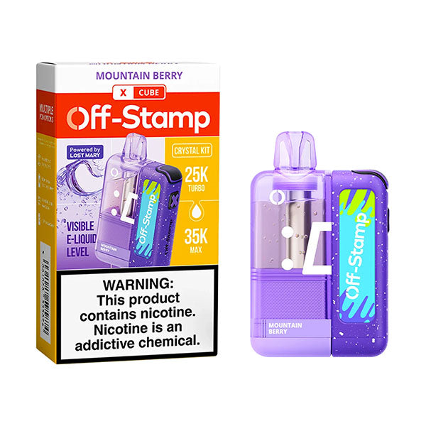 Off-Stamp X-Cube Crystal Kit 35K Puffs Vape - 5ct