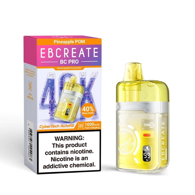 EB Create BC Pro 40K Puffs Disposable Vape Device - 5ct.