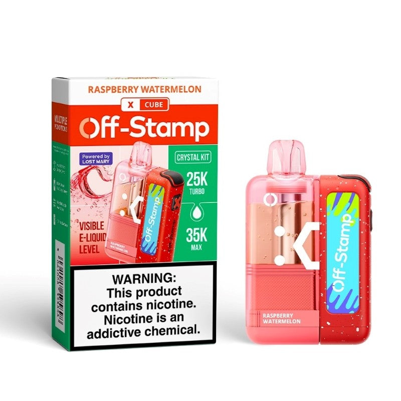 Off-Stamp X-Cube Crystal Kit 35K Puffs Disposable Vape Device - 5ct.