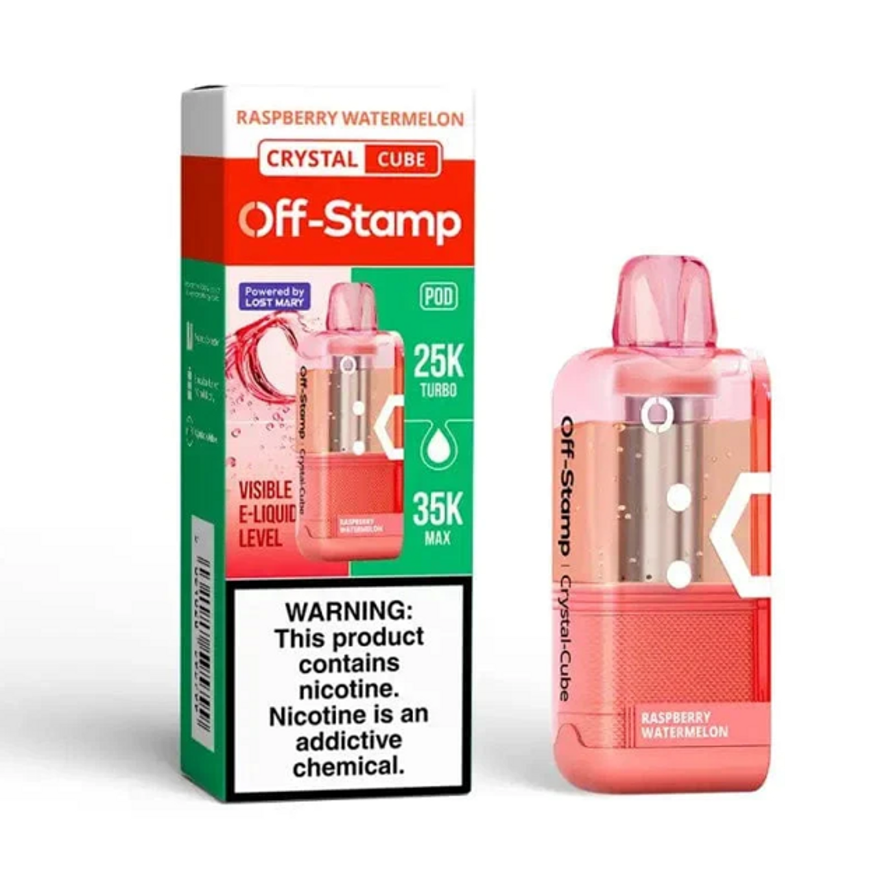 Off-Stamp Crystal-Cube Pod 35K Puffs - 5ct.