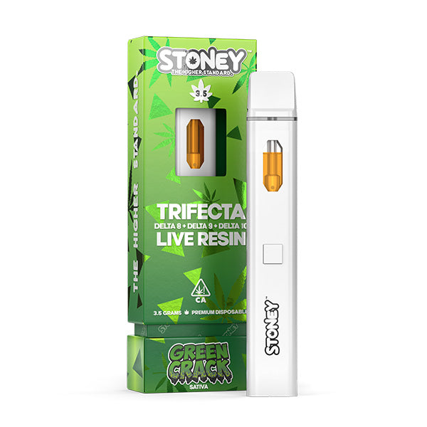 Stoney Trifecta Live Resin 3.5g THC Vape – 1 Box / 5 pcs