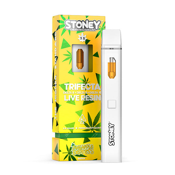 Stoney Trifecta Live Resin 3.5g THC Vape – 1 Box / 5 pcs
