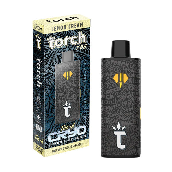 Torch Cryo Cured Live Resin 7.5G THC-A Disposable