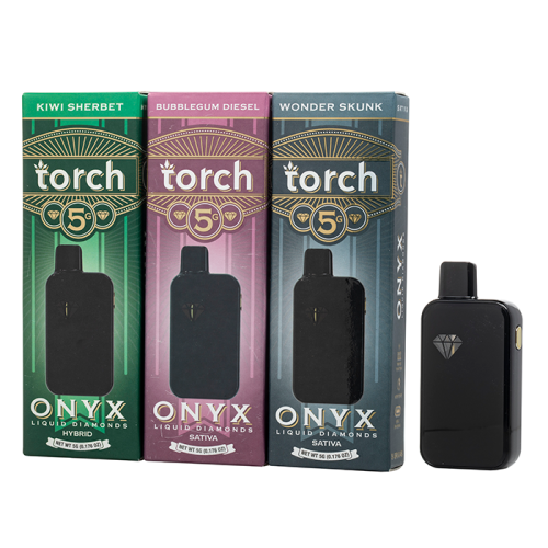 Torch Liquid Diamonds Onyx Blend 5g Disposable Vape Wholesale – 1 Box / 5 pcs