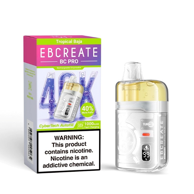 EB Create BC Pro 40K Puffs Disposable Vape Device - 5ct.