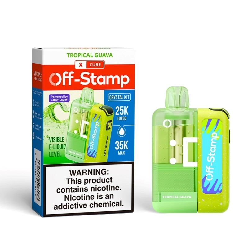 Off-Stamp X-Cube Crystal Kit 35K Puffs Disposable Vape Device - 5ct.