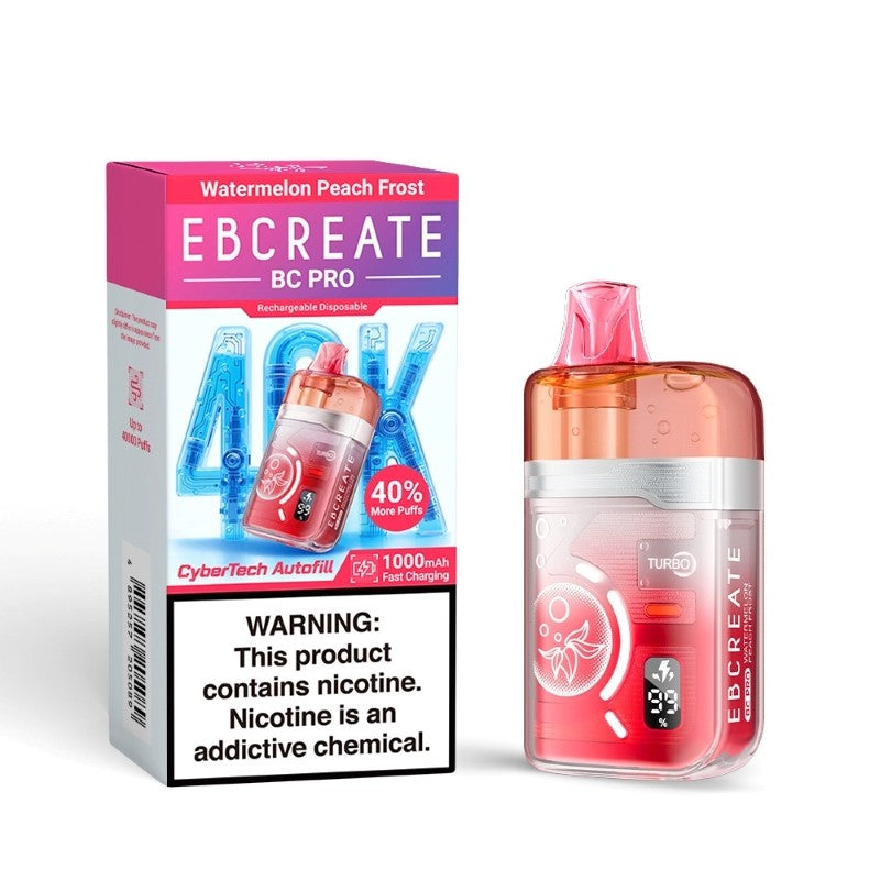 EB Create BC Pro 40K Puffs Disposable Vape Device - 5ct.