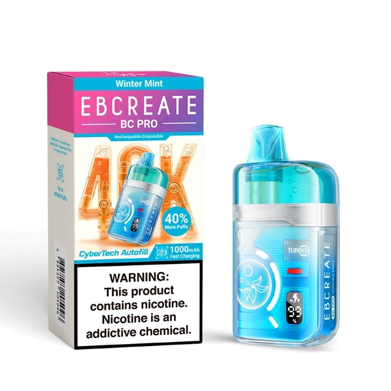 EB Create BC Pro 40K Puffs Disposable Vape Device - 5ct.