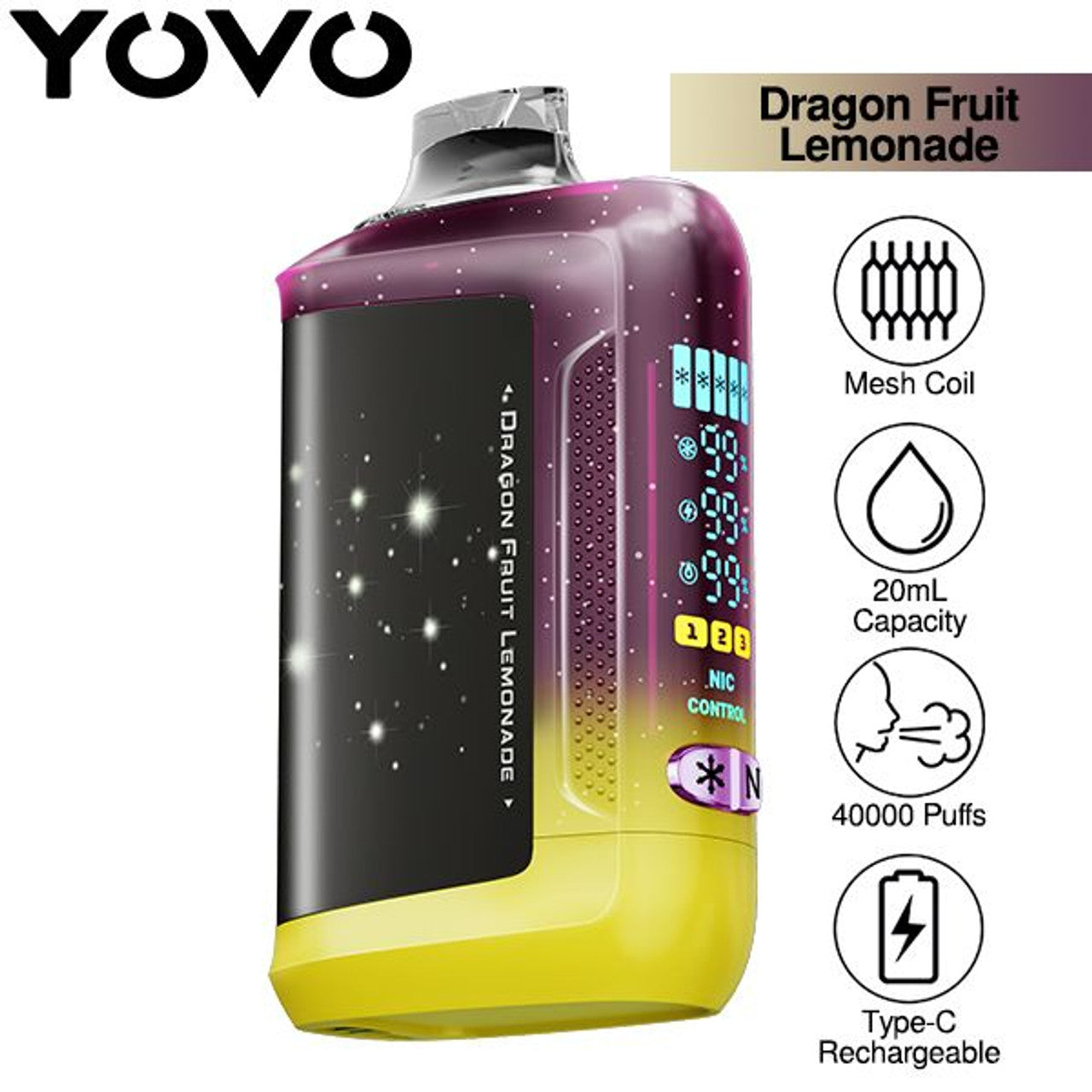 YOVO Starwalk 40K Puffs Disposable Device - 5ct.