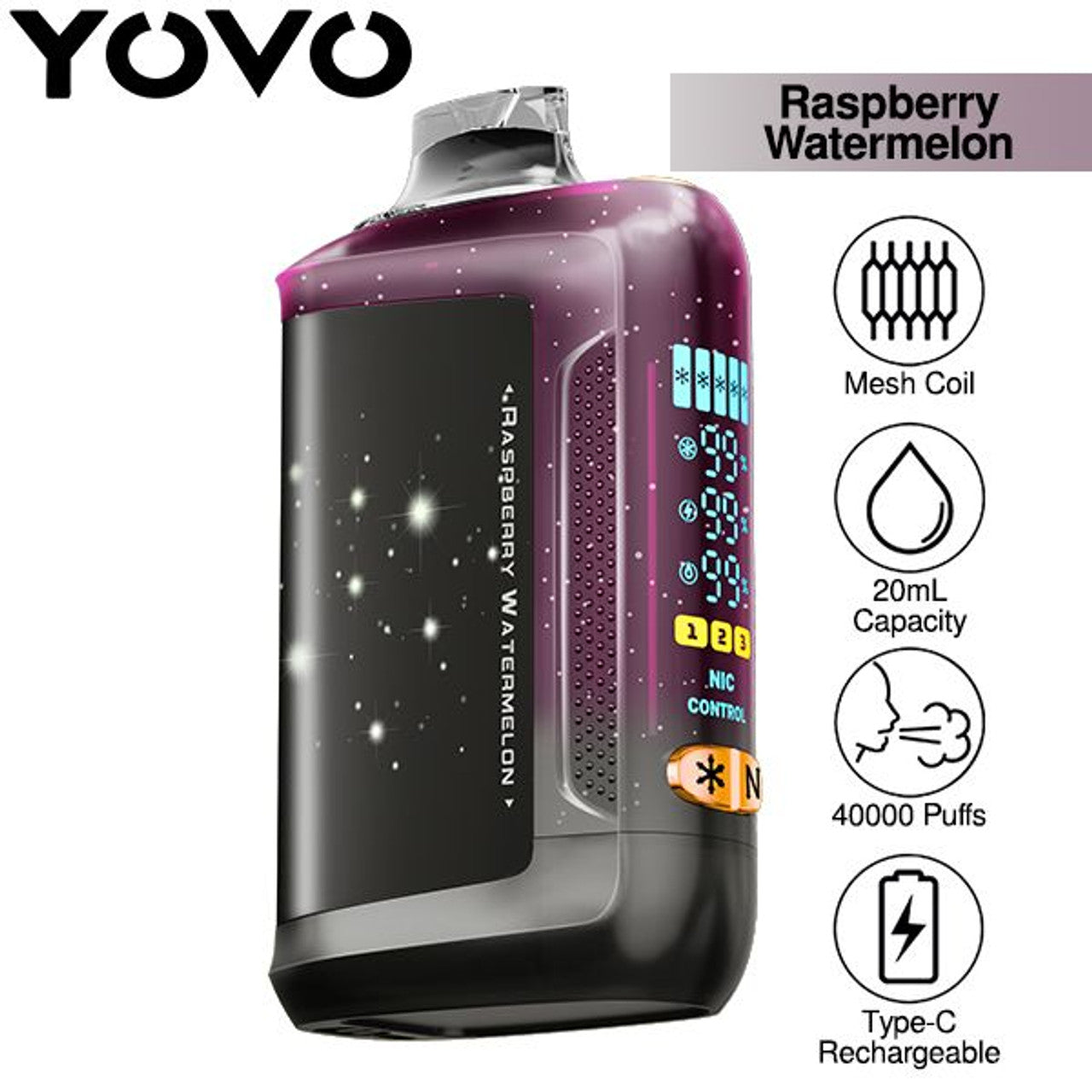 YOVO Starwalk 40K Puffs Disposable Device - 5ct.