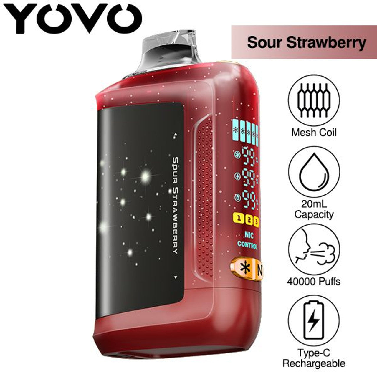 YOVO Starwalk 40K Puffs Disposable Device - 5ct.