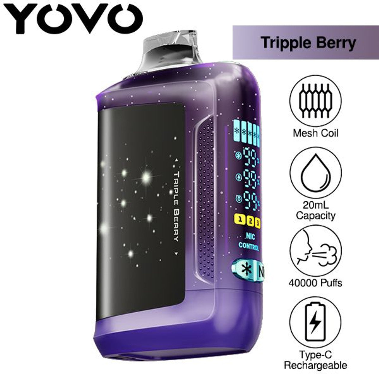 YOVO Starwalk 40K Puffs Disposable Device - 5ct.