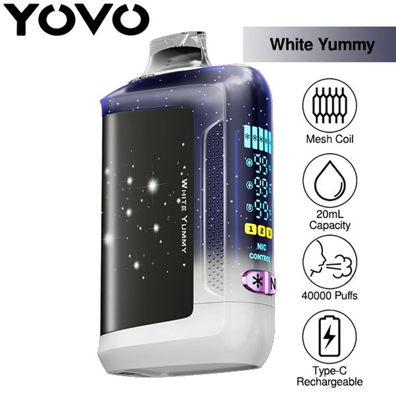 YOVO Starwalk 40K Puffs Disposable Device - 5ct.