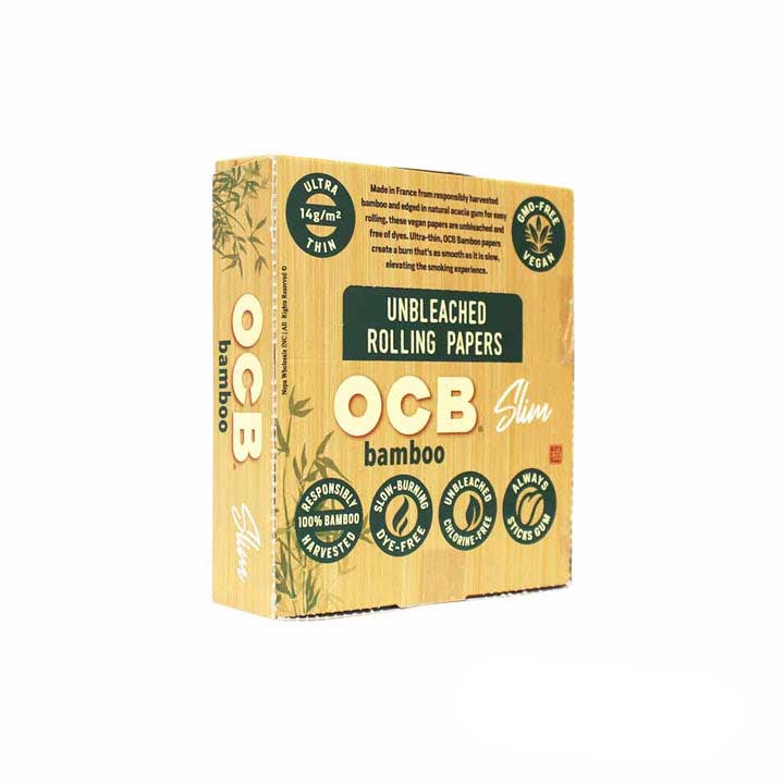 OCB Bamboo Slim Kingsize 24 pack - Wholesale