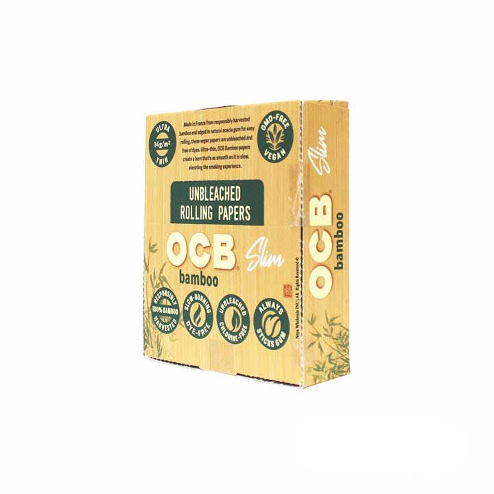 OCB Bamboo Slim Kingsize 24 pack - Wholesale