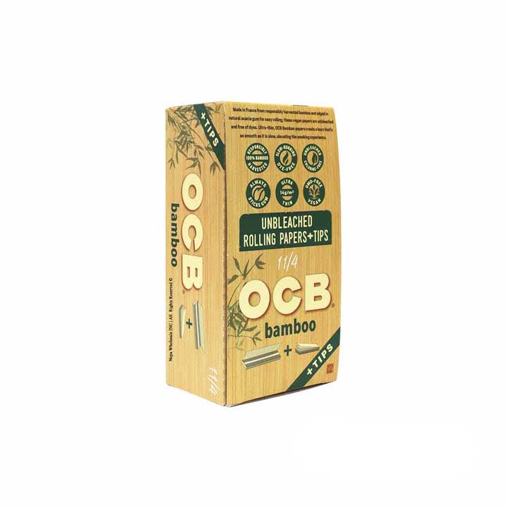 OCB-Bamboo-1-¼+Tips-24-Pack-Wholesale