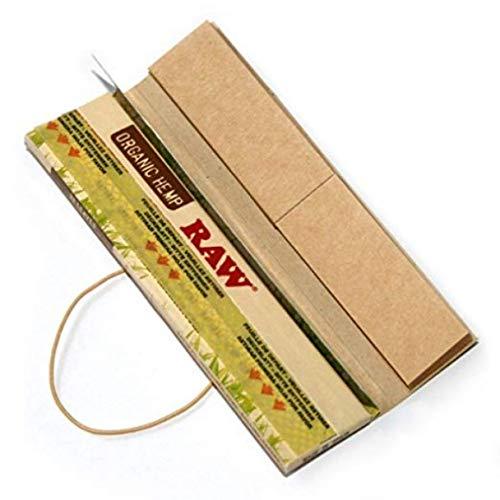 Raw Organic Hemp Connoisseur King Size Slim + Tips 24 per Box - Smoker's World of Hollywood