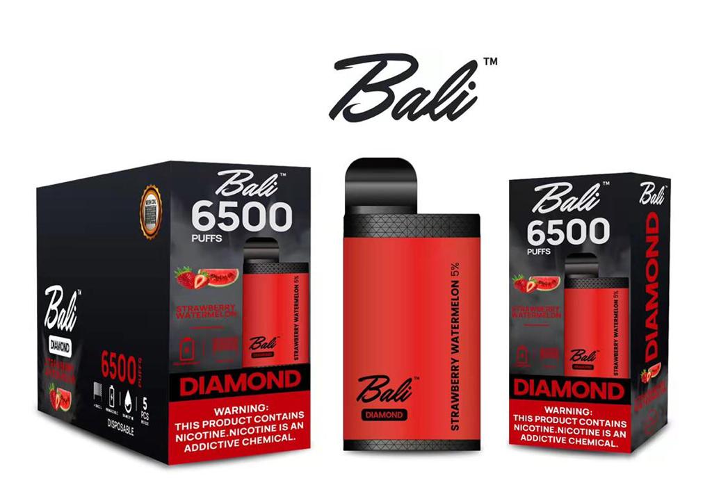 Bali Diamond 6500 Puffs Disposable Vape - 1 Box / 5 Pcs