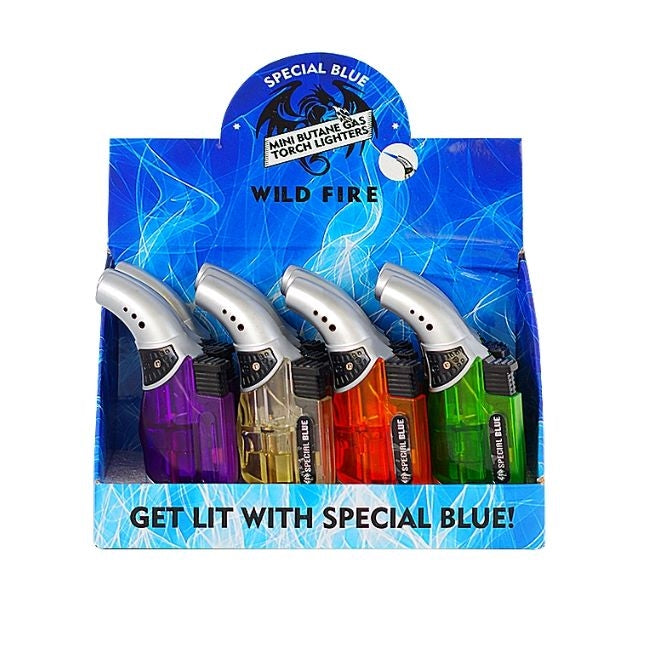 Special Blue Wild Fire Torch Lighter Wholesale – 1 Box / 12pcs