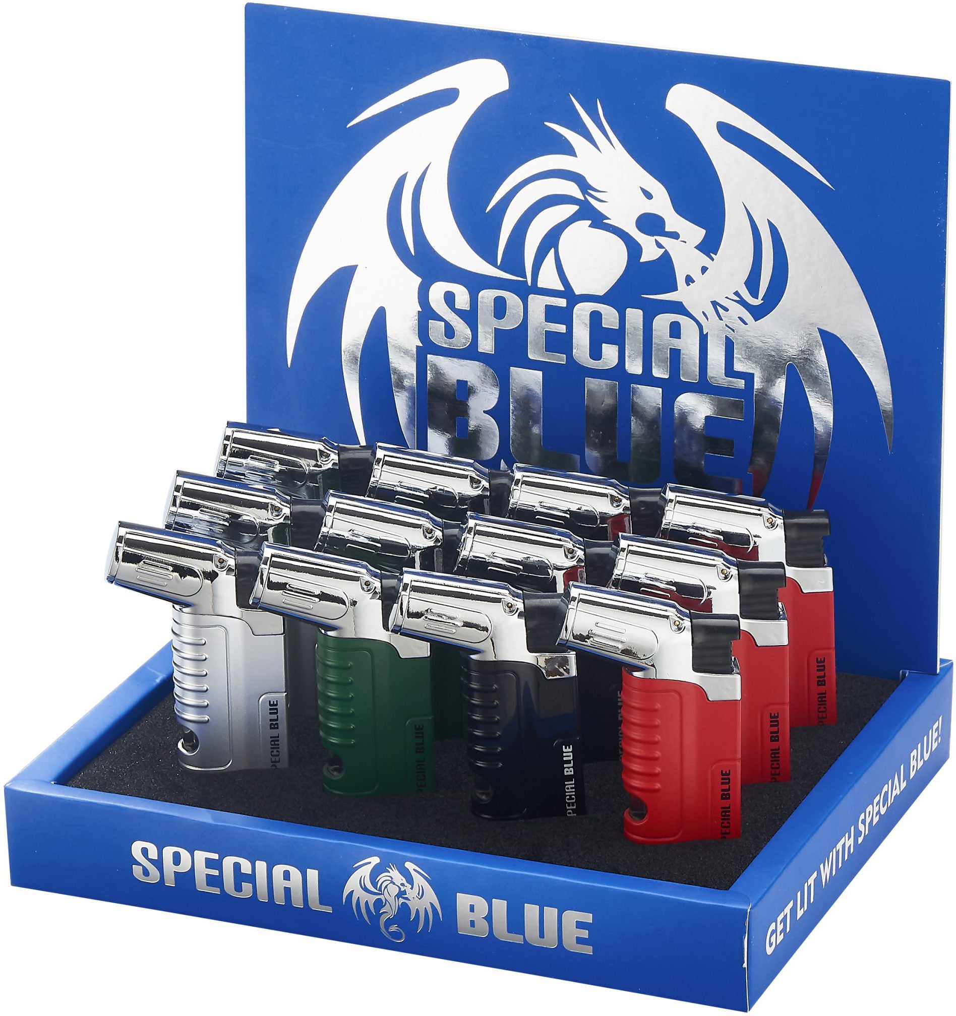 Special Blue Venus Torch Lighter Wholesale – 1 Box / 12pcs
