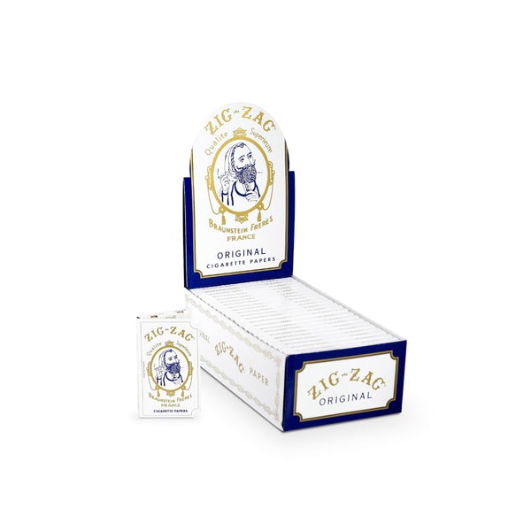 Zig Zag Rolling Papers - Original White Papers - 24ct