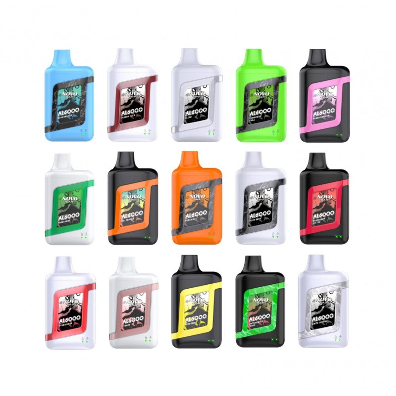 Smok Novo Bar AL6000 Disposable Vape Wholesale - 1 Box / 10pcs